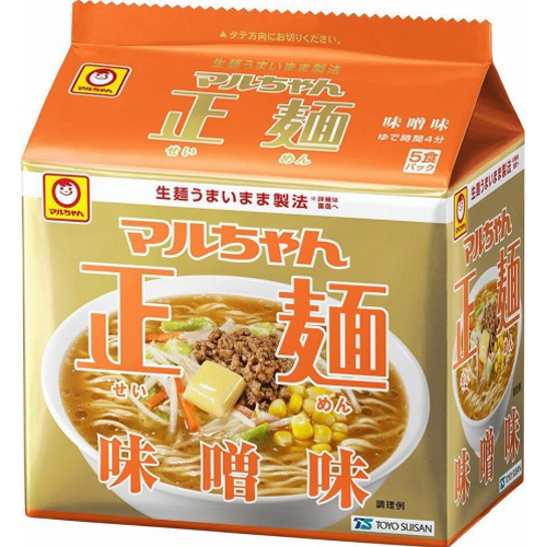 マルちゃん 正麺 味噌味 5食パック