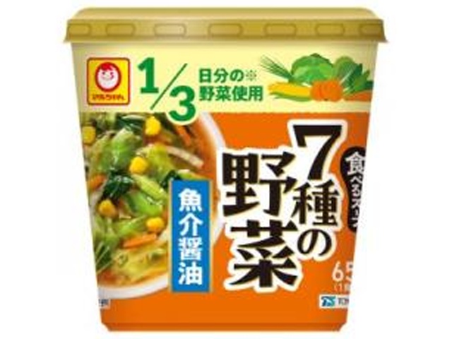 マルちゃん 7種野菜スープ魚介醤油【03/02 新商品】