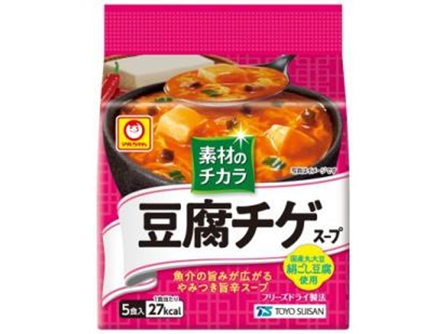 マルちゃん 素材のチカラチゲスープ5P【03/02 新商品】