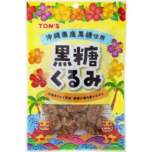 東洋ナッツ 黒糖くるみ 65g