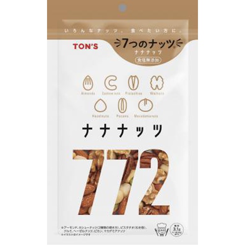 東洋ナッツ 食塩無添加ナナナッツ 180g