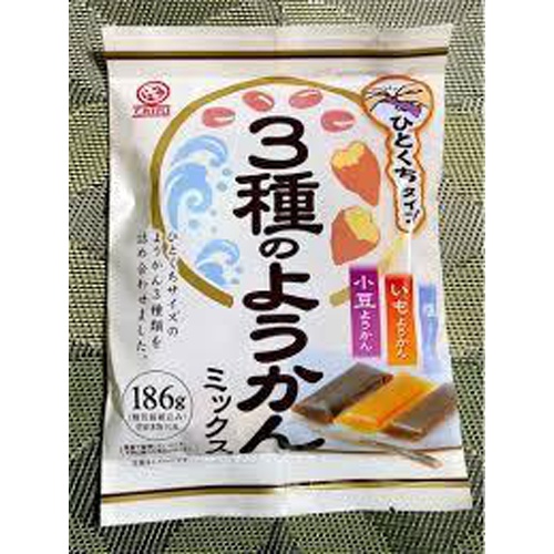 天恵 三種ようかん 167g【06/01 新商品】