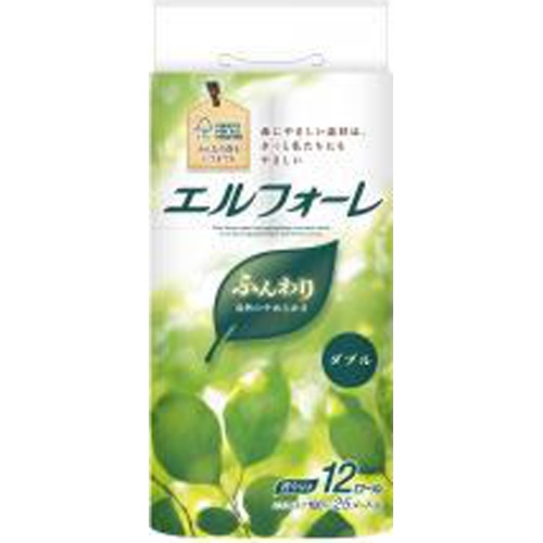 エルフォーレ トイレットティシュー12Rダブル