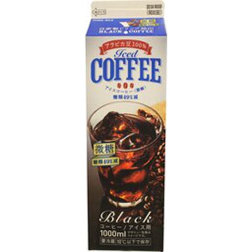 トモエ アイスコーヒー アラビカ豆100%微糖1L