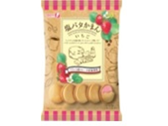 宝製菓 塩バタかまんいちご 102g【10/13 新商品】