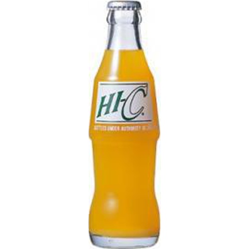 HI-C オレンジ 瓶200ml(瓶/箱代含)