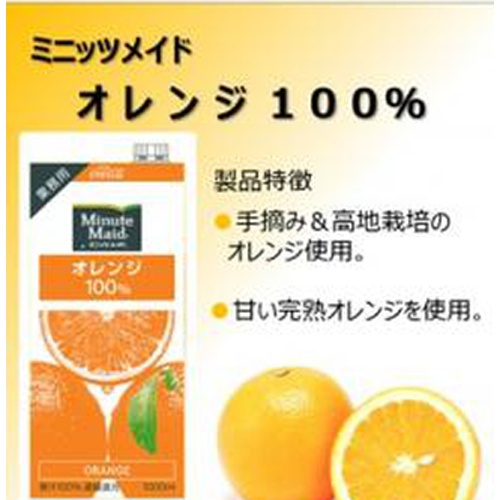ミニッツメイド オレンジ紙 1L