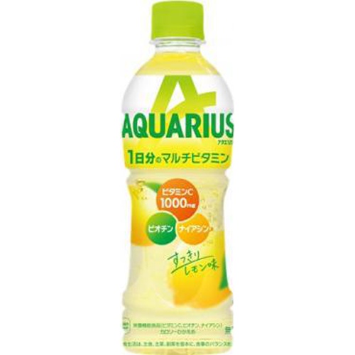 アクエリアス 1日分のマルチビタミンP500ml