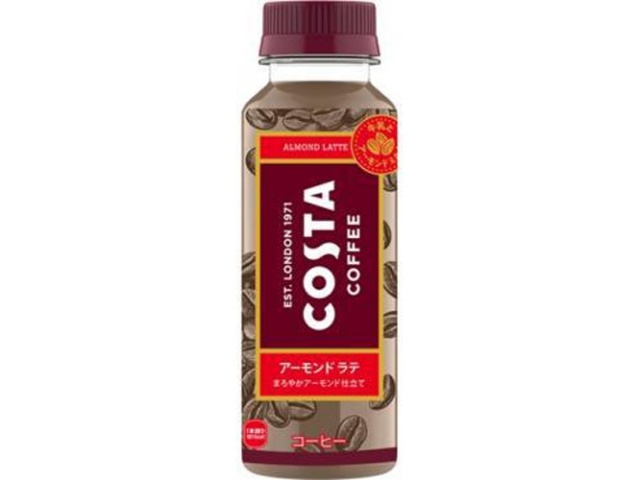 コスタ アーモンドラテP265ml 商品紹介 お菓子・駄菓子の仕入れや激安ネット通販なら菓子卸問屋タジマヤ
