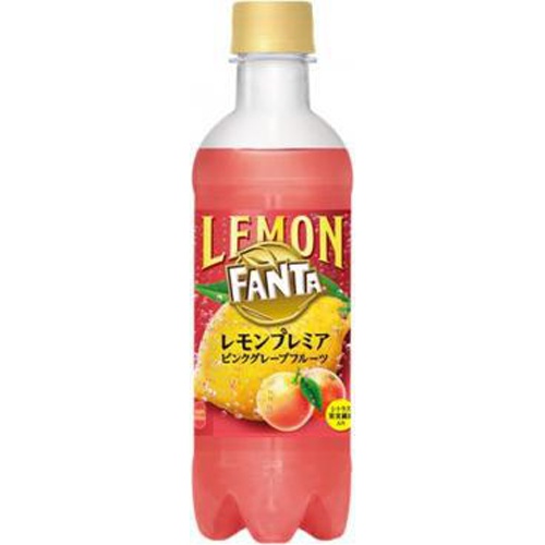 ファンタ レモンプレミア ピンクGF P380ml