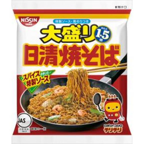 日清 焼そば大盛り1.5倍(袋)