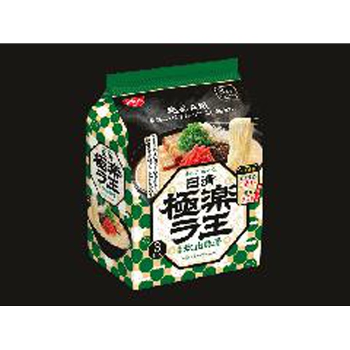 日清 極楽ラ王 濃厚炊出豚骨3食パック