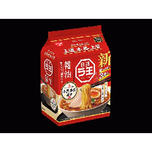 日清 ラ王醤油 3食パック【03/18 新商品】