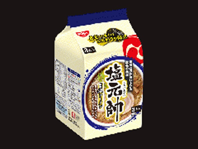 ◆日清 塩元帥監修旨塩ラーメン3食パック【04/06 新商品】