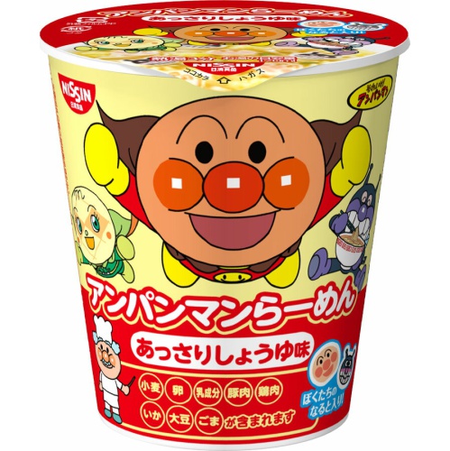 日清 アンパンマンらーめん あっさりしょうゆ味【06/01 新商品】