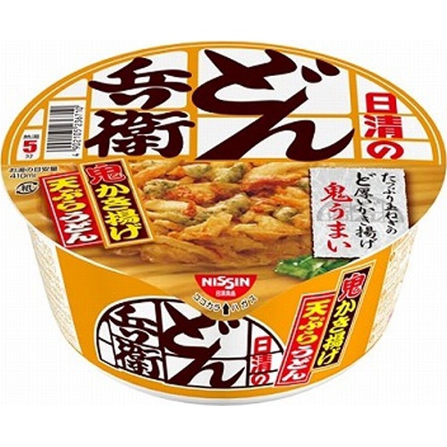 日清 どん兵衛 かき揚げ天ぷらうどん