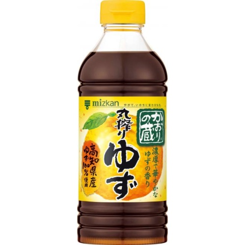 ミツカン かおりの蔵 丸搾りゆず500ml【08/07 新商品】