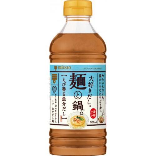 ミツカン 麺と鍋。えび香る魚介だし500ml