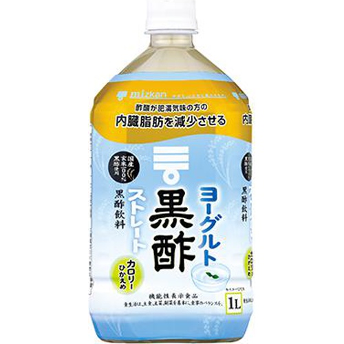 ミツカン ヨーグルト黒酢 ストレート1L