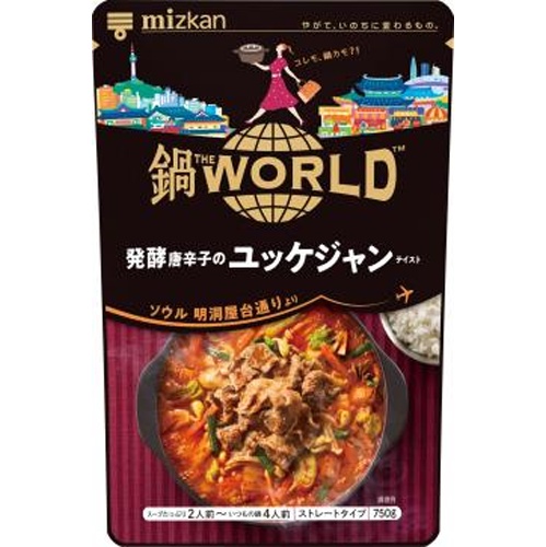 ミツカン 鍋THEWORLD ユッケジャン750g【08/07 新商品】