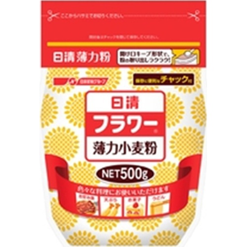 日清 フラワーチャック付 500g