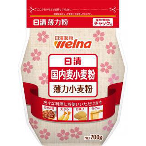 日清 国内麦小麦粉 薄力700g