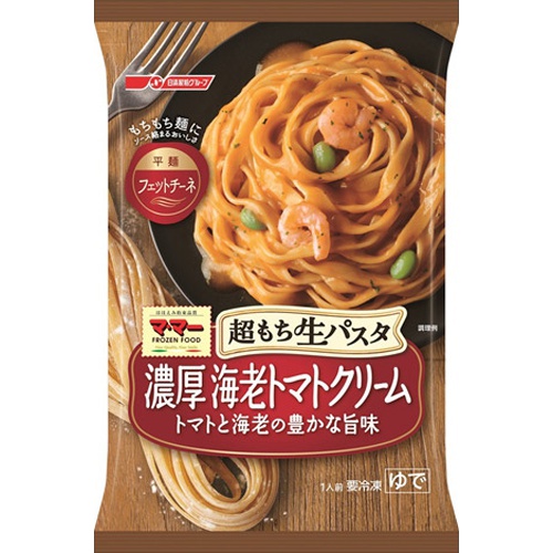 ママー(冷)超もち生パスタ海老トマトクリーム275