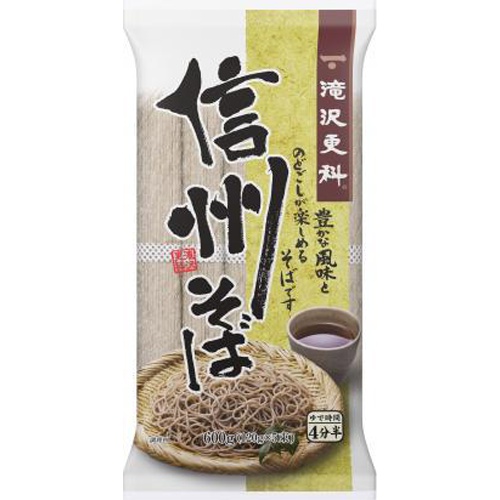 日清 滝沢更科 信州そば600g