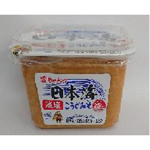 日本海 カップ雪ちゃん 減塩こうじみそ500g