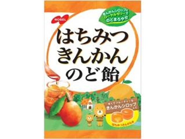 ノーベル はちみつきんかんのど飴 110g【10/06 新商品】