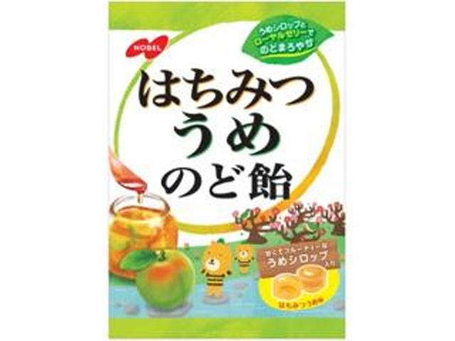 ノーベル はちみつうめのど飴 110g【10/06 新商品】