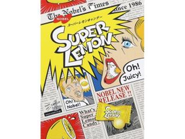 ノーベル スーパーレモンキャンデー 80g【10/06 新商品】