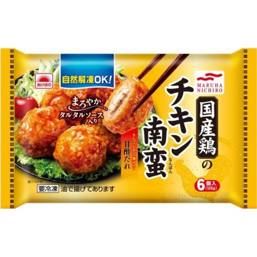 あけぼの(冷食) 国産鶏のチキン南蛮 6個