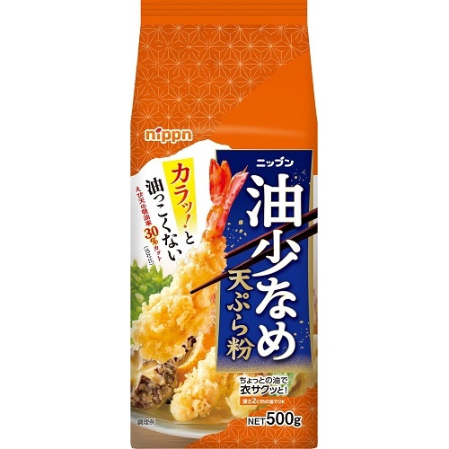 ニップン 油少なめ天ぷら粉 500g