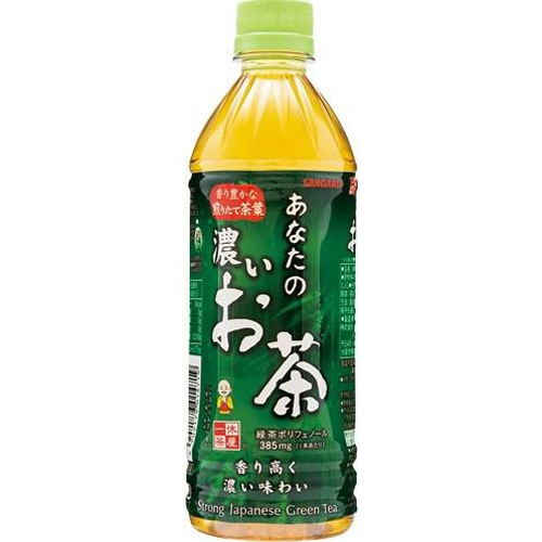 サンガリア あなたの濃いお茶 P500ml