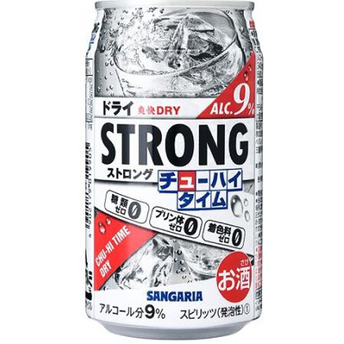 ストロングチューハイタイム ゼロドライ340ml