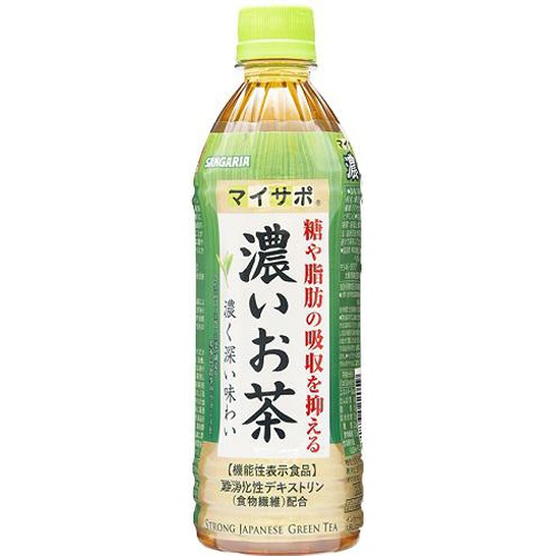 サンガリア マイサポ濃いお茶 P500ml