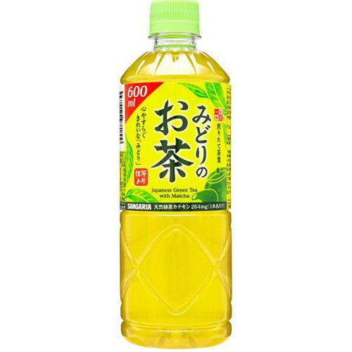 サンガリア みどりのお茶 P600ml