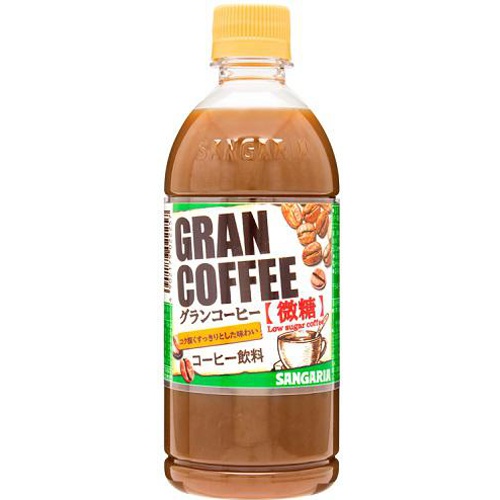 サンガリア グランコーヒー 微糖P500ml