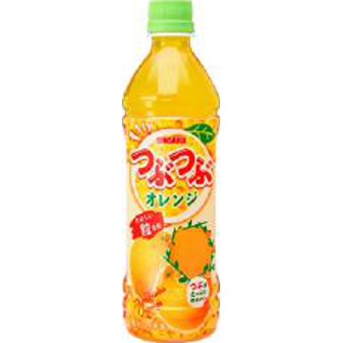 サンガリア つぶつぶオレンジ P500ml【04/01 新商品】