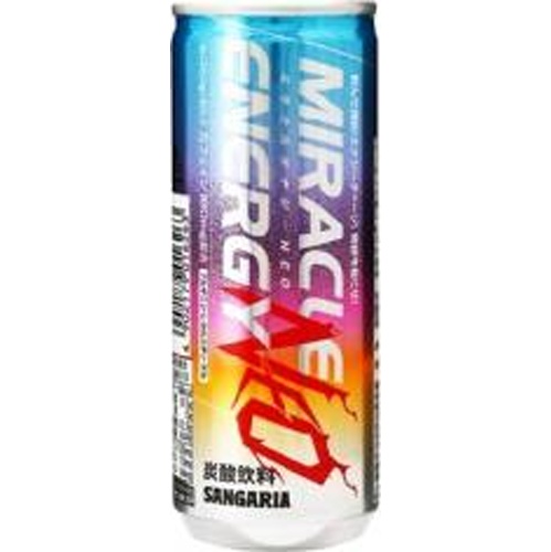 サンガリア ミラクルエナジーNEO 缶250g【09/29 新商品】