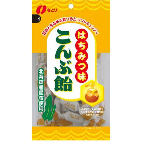 なとり こんぶ飴 はちみつ味95g