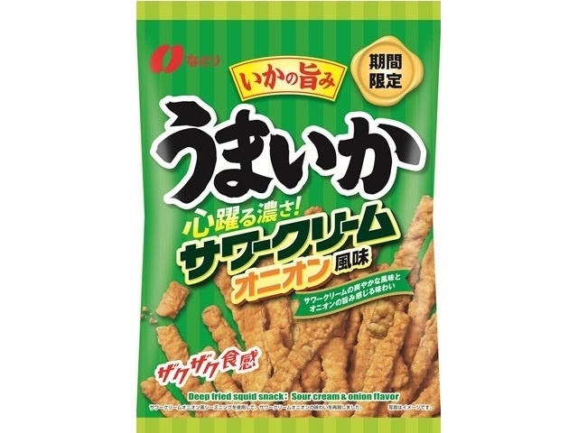 なとり うまいかサワークリームオニオン風味 75g