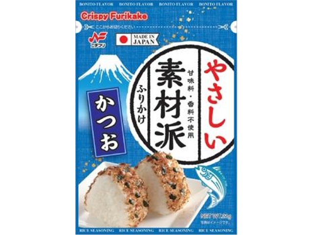 ニチフリ やさしい素材派ふりかけ かつお21g【02/05 新商品】