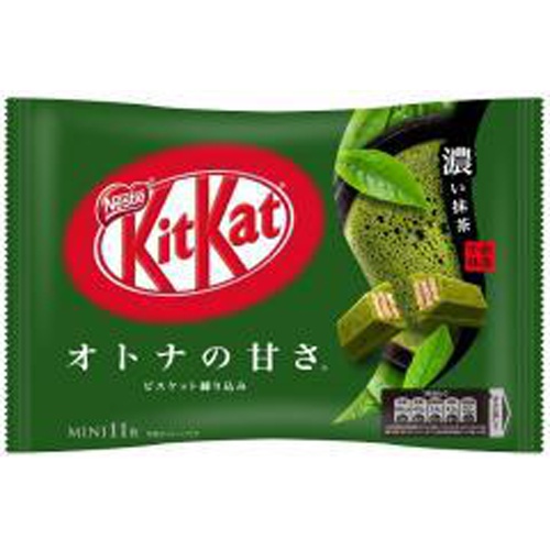 ネスレ キットカットミニオトナの甘さ濃い抹茶11枚