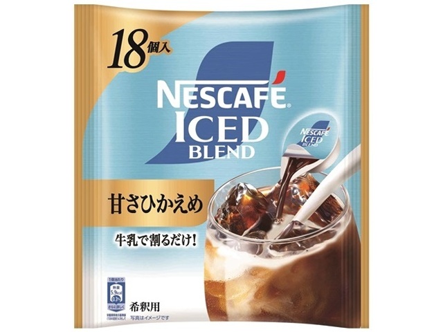 ネスカフェ アイスブレンド 甘さひかえめ18個【03/01 新商品】