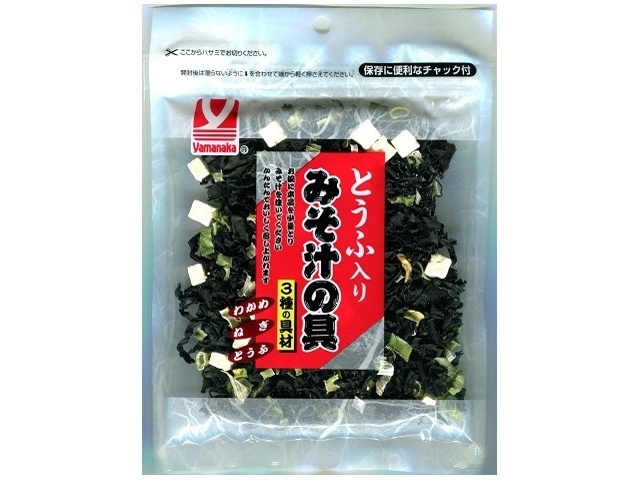 ヤマナカ とうふ入りみそ汁の具 30g【11/20 新商品】