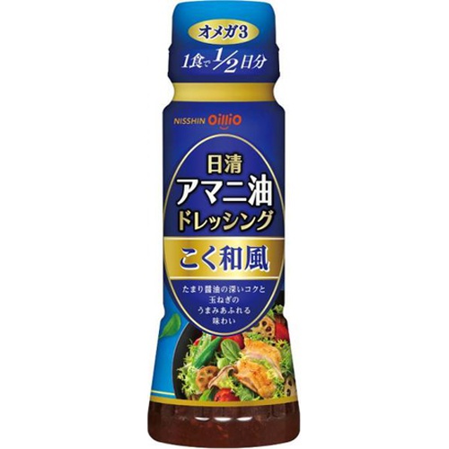 日清 アマニ油ドレッシング こく和風160ml