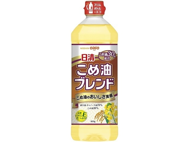 ◆日清 こめ油ブレンド 800g【02/27 新商品】