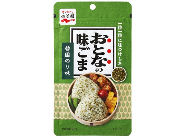永谷園 おとなの味ごま 韓国のり味26g【03/02 新商品】